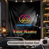 TapestryLinkin Park Custom Name Text Personalized Wall Hanging Tapestry Home Wall Decor