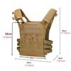 Nylon Tactical Vest Body Armor Hunting Carrier Airsoft Accessories Combat MOLLE Camo Vests