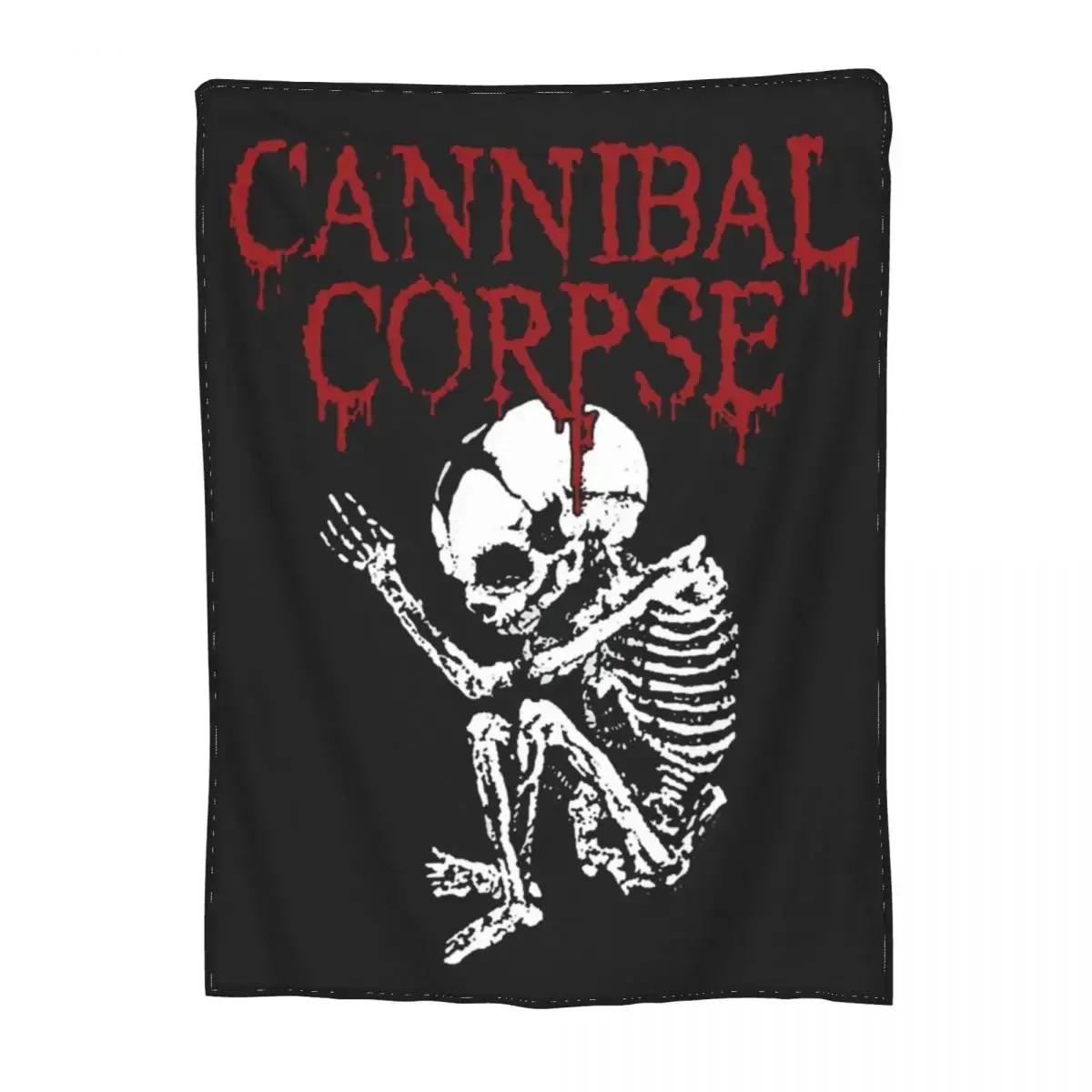 

Cannibal Corpse Металлический Мерч Одеяла Фланелевое Осень_Зима Покрывало на Кровать Расслабление Ультрамягкое для Дивана Постельное Белье Пледы# 75X95CM серый
