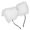 Artificial Furry Cat Ears Headband Women Headwear Hairband for Party Cosplay Daily Life