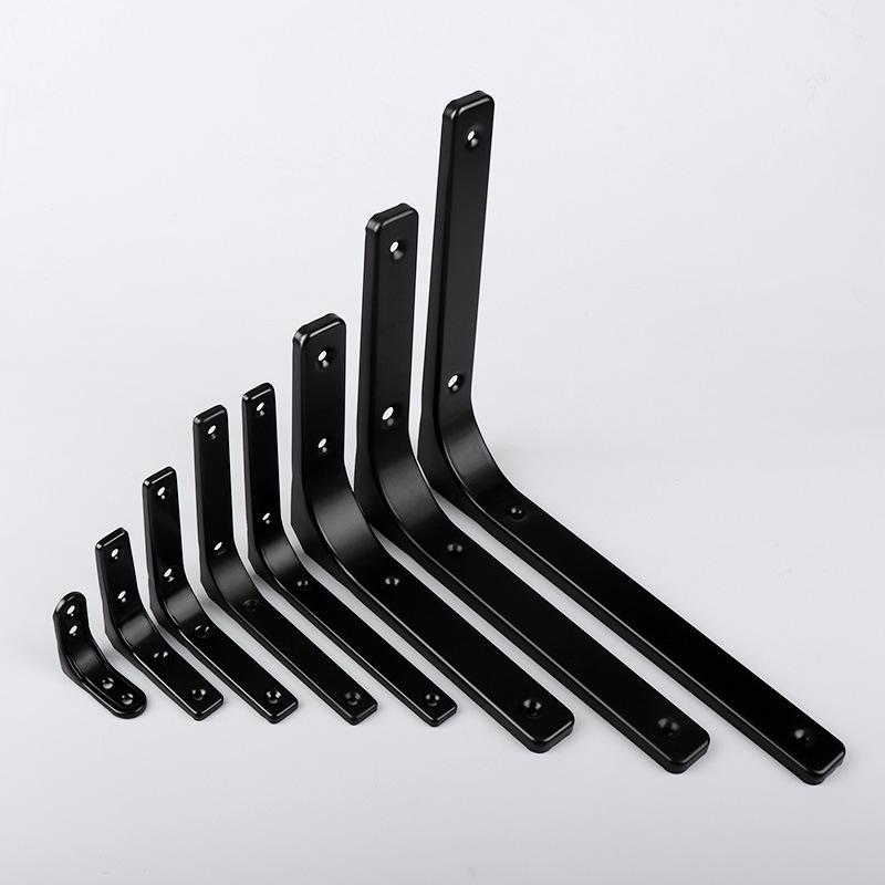 1 X Shelf Thickened Wall L-shaped Fixed Bracket Support Bracket Support Frame L-line Protection Corner De Modble