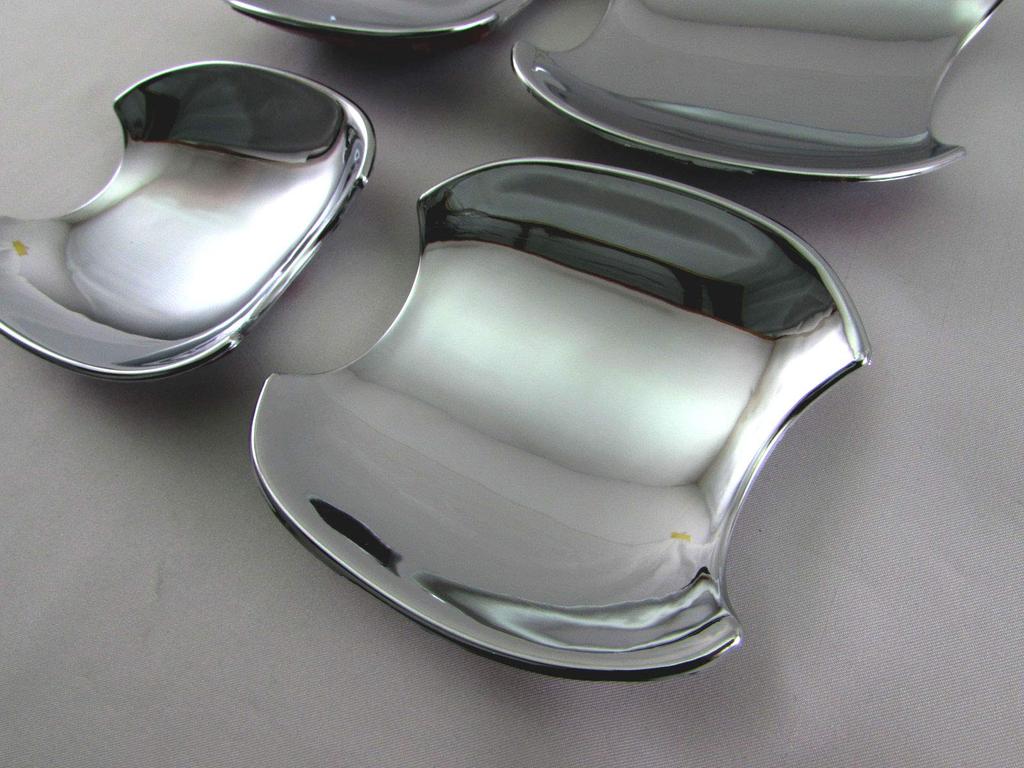 BRIGHTZ Prius Alpha ZVW40W ZVW41W Chrome Plated Door Handle Cover, Plated [DHC-SARA-100] ZVW40 ZVW41 ZVW W40 W41 Prius Alpha Alpha 34295