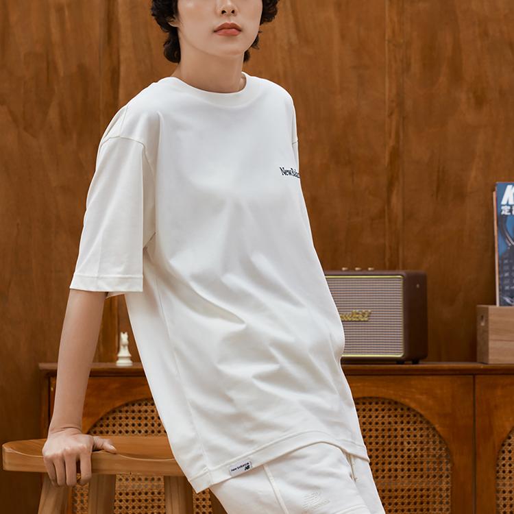 New Balance Casual Tee White 5ED25433-IV