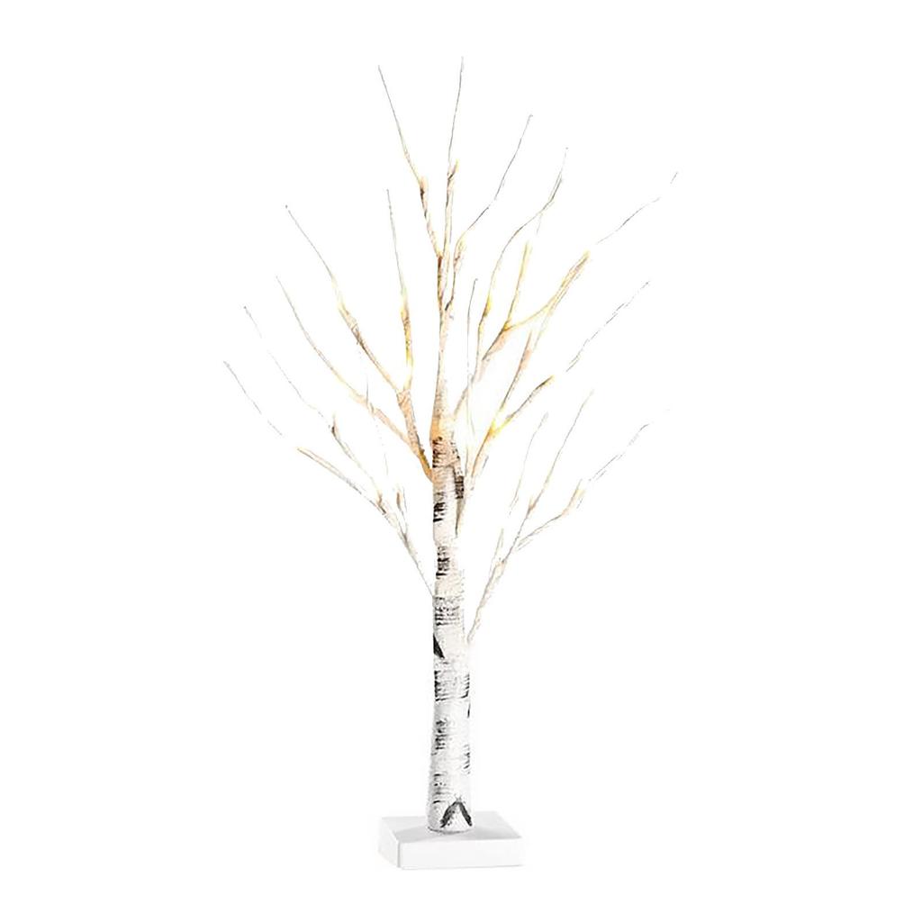 Light Tree Natural Texture Pre-installed Warm LED Lights Home Decoration