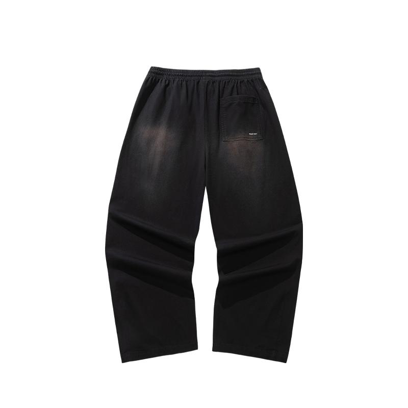 Anta Basketball Series Vintage Style Comfortable Casual Pants Men bottoms Black 152631501-2