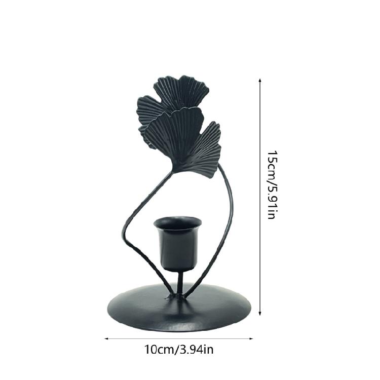 Wrought Iron Pillar Candle Holder Candlestick Metal Candle Holder Candelabrate