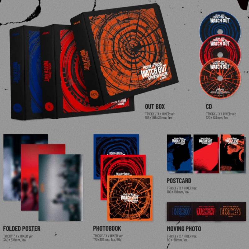 Xikers   4th Mini Album  House Of Tricky   Watch Out