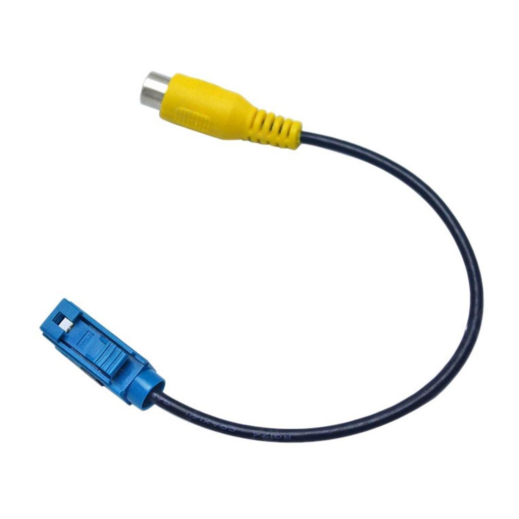 Oppgradert Ryggekameraadapterkabel for bil Fakra Hunn til RCA Hunn Kompatibel med C/E/GLKS80L 30cm/12-tommer