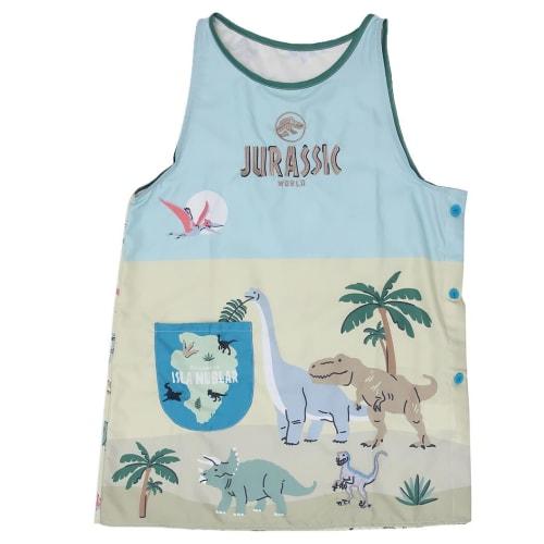 

Marushin Orchid Apron, Jurassic World Dinosaur Design, Jurassic World Movie Character Apron with Pockets, TC, Women s, Nursery School, Kindergarten, T