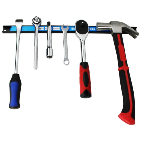 STEELMIGHT Magnetic Tool Holder, Magnetic Tool Holder for Tool Organizers, Tool Bags, and Tool Storage, Wall-Mounted, Magnetic Adsorption, 45cm Long,