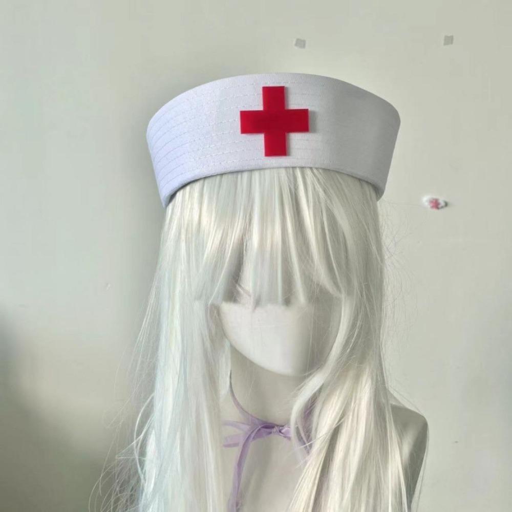 

White Uniform Party Caps Pink Costume Anime Hat Popular Marine Hat Hot Girl A