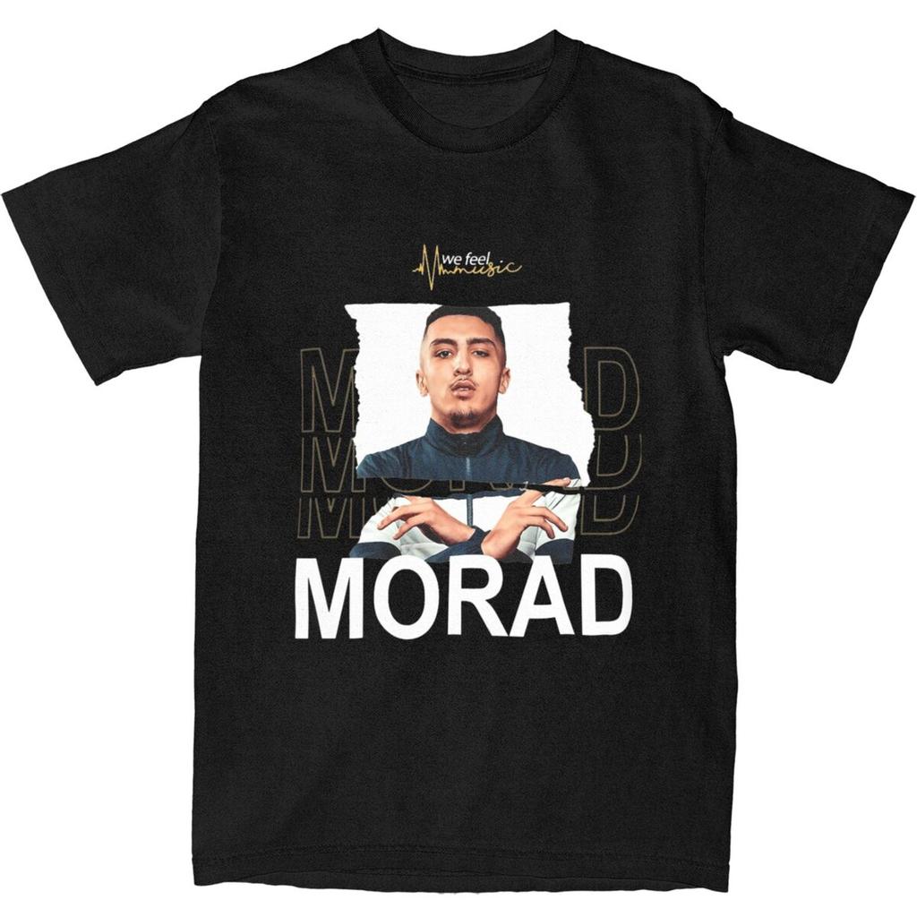 Geschenk Rapper Morad T-Shirt Für Unisex M.D.L.R Album Tour Hip Hop 100% Baumwolle T-Shirts Kurzarm