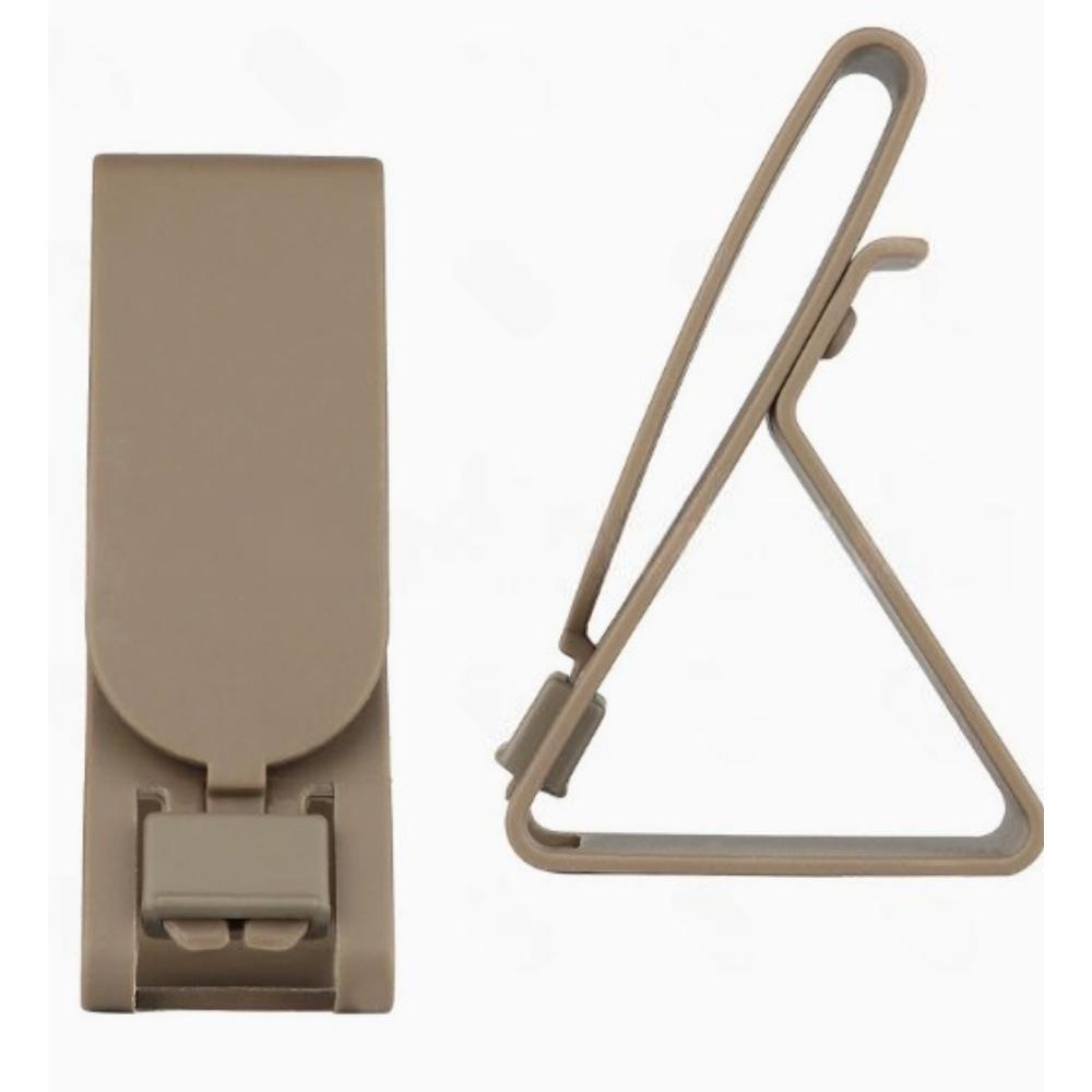 MOLLE Tactical Waist Hanging Buckle Multi-purpose Wear Belt CS Tactical Headset Holder Waist Key Storage Tool Hanging Buckle