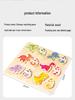 3D Wooden Dinosaur Egg Layered Puzzle for Kids - Educational and Fun Grasp Toy