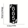 Customizable Metal Surname Sign Black Iron Wall Art Silhouette Home Decoration Hot Sale
