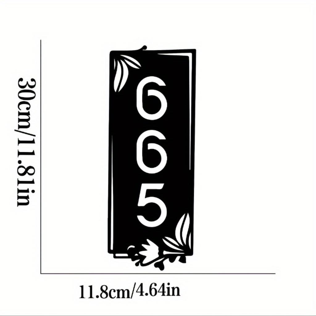 Customizable Metal Surname Sign Black Iron Wall Art Silhouette Home Decoration Hot Sale