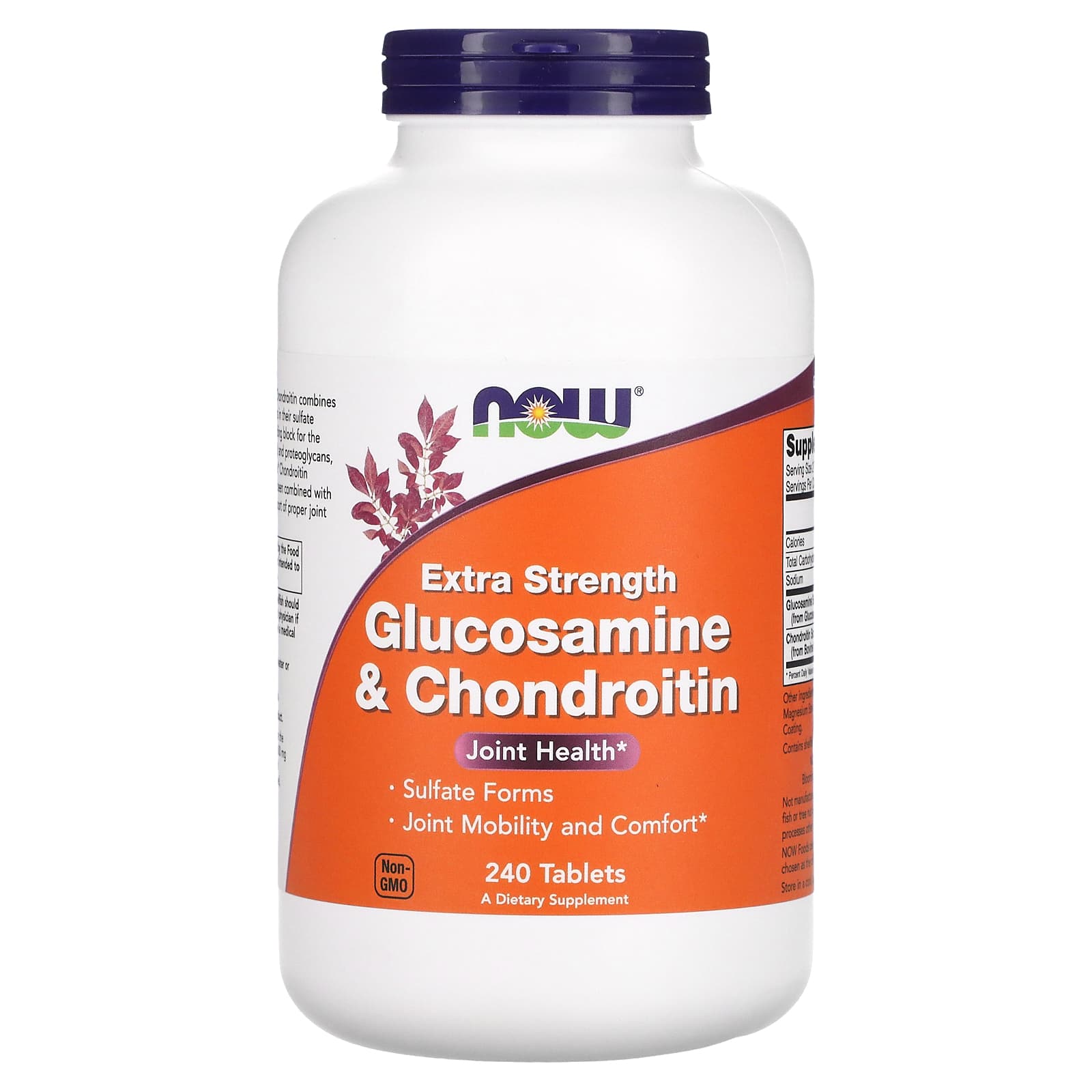 

Glucosamine & Chondroitin, Extra Strength, 240 Tablets