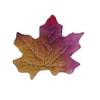 Set of 100 Artificial Maple Leaf Decorations Simulation Silk Fabric Maple Leaf for Home Wedding and Festive Displays