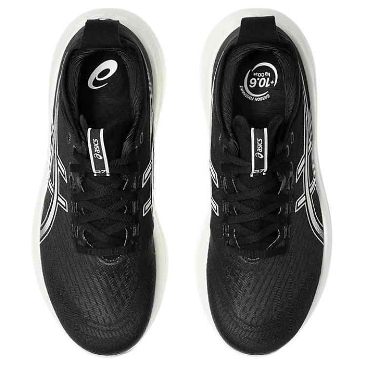 ASICS Gel Nimbus 27 Black Lake Grey Women's 1012B753-002
