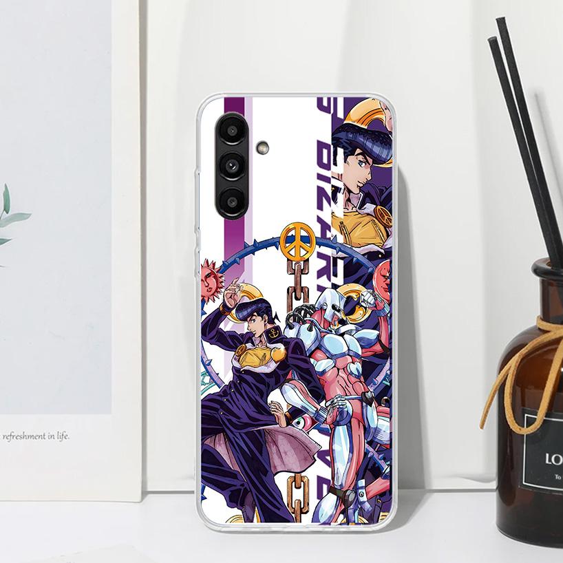 JoJo Bizarre Adventure Anime Phone Case For Samsung Galaxy A15 A25 A35 A55 A14 A24 A34 A54 A13 A23 A33 A53 A12 A22 A32 A52 A05S