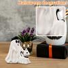 Halloween Cute Simulation Little Ghosts Walking Dog Decoration Ornament