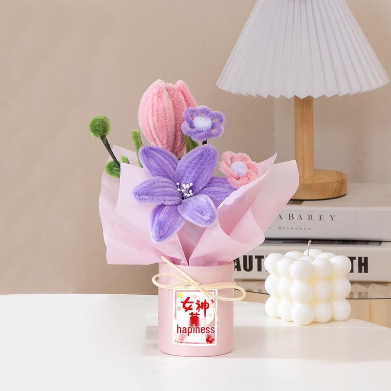 DIY Twist Stick Flower Bouquet Kit
