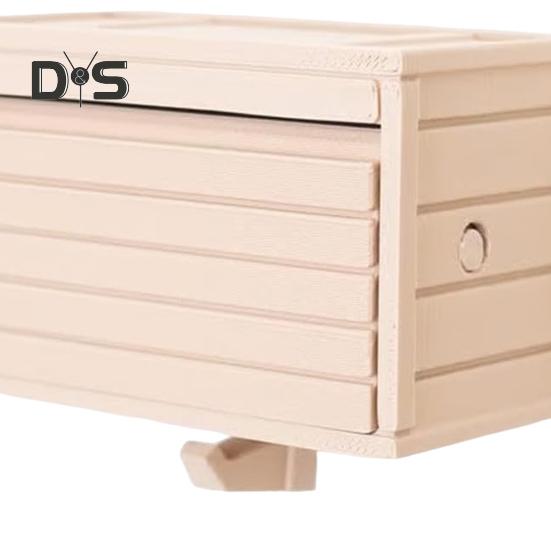 Schlüsselhalter zur Wandmontage, für die Autogarage mit zu öffnender Tür, einfache Installation, 3D-Schlüsselhalter, Aufbewahrungsregal für den Eingangsbereich