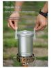 304 Stainless Steel Portable Outdoor Cooking Pot: Multifunctional Single-Person Cookware, Soup Pot, Rice Steamer, Integrated Design