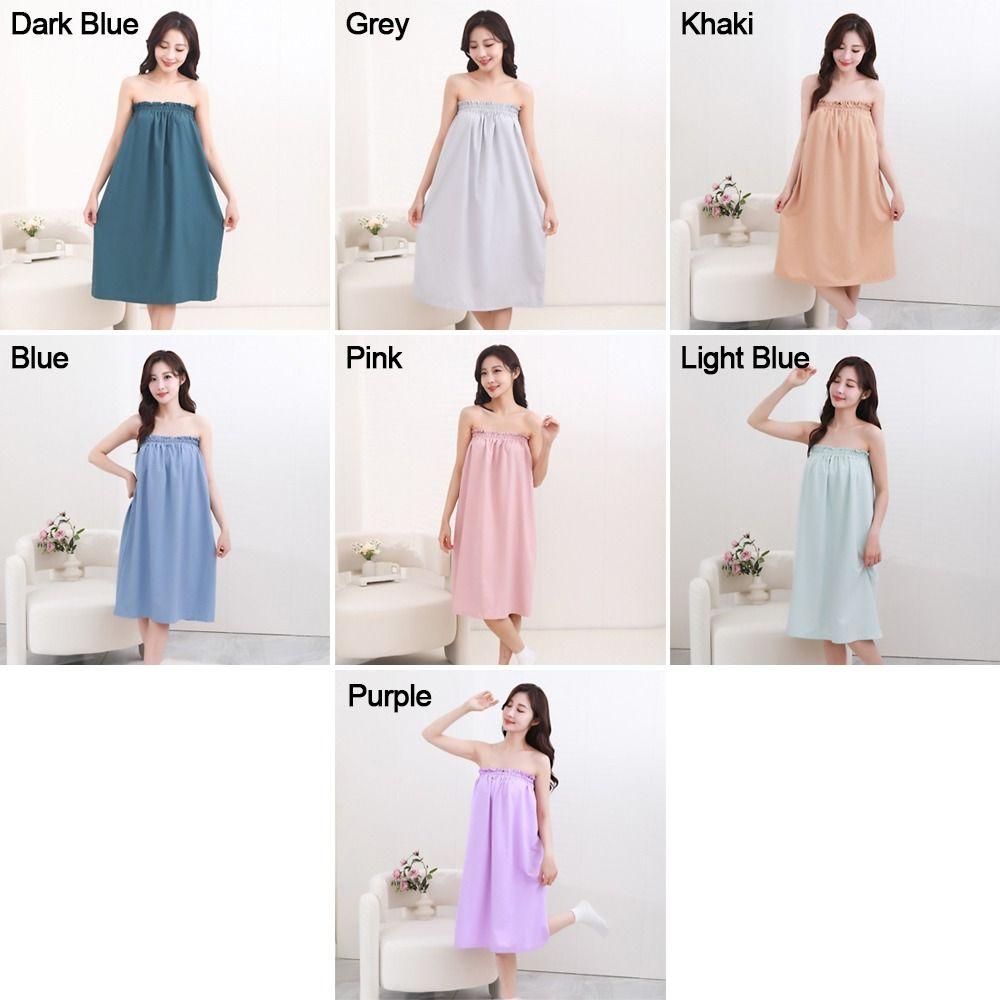 Fast Drying Bathrobe Oversized Bath Gown Towel Fashion Spa Bath Bow Wrap  Beauty Salon Sauna Resort
