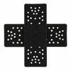 2PCS 70x198mm Size Hook And Loop Sponge Rectangular Interface Pad  For Electric Grinder