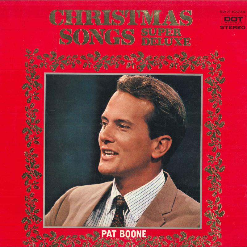 LP Record PAT BOONE - Christmas Songs Super Deluxe SWX10034 DOT Japan Pop Used