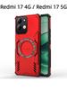 For Redmi 17 4G / Redmi 17 5G Case Hard Armor Shockproof Magnetic Case Heat Dissipation Shockproof TPU PC Hybrid Cover