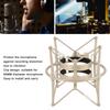 60mm Microphone Shock Mount, High Sound-Isolating Microphone Clip Holder Mount, Anti-Vibration Microphone Shock Mount for Broadcast and Recording