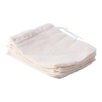 For Party Tea Wedding Home Supplies Tea Filter Portable Food Packing Bags Cotton Pouch Drawstring Bags Muslin Bag Sachet Bag