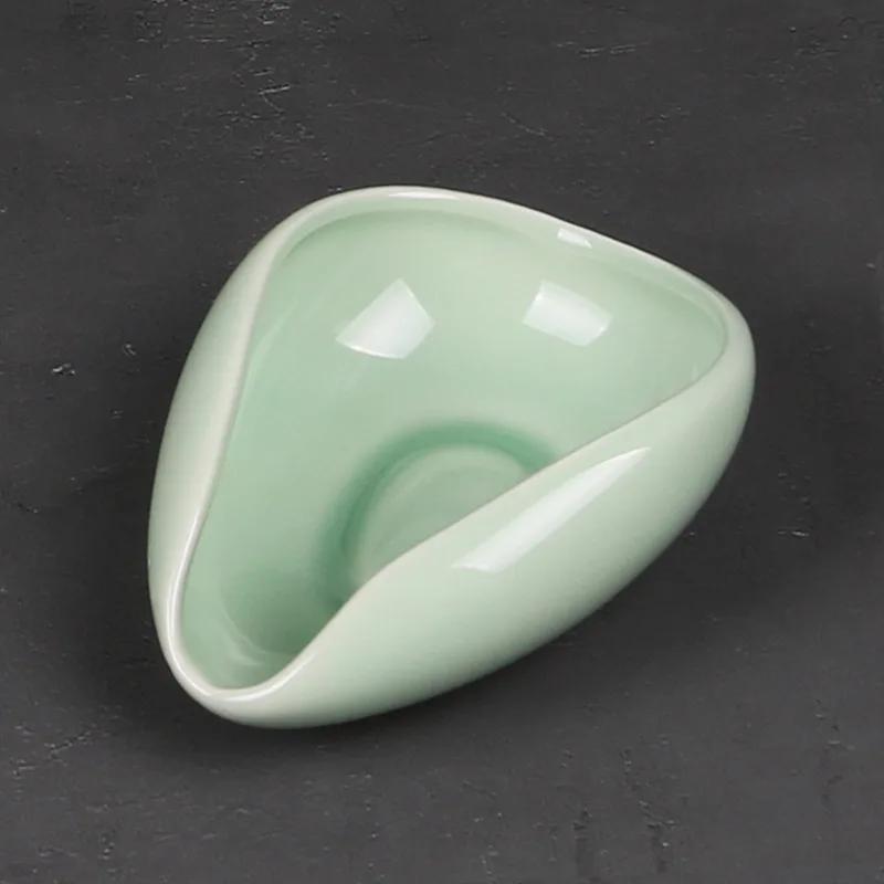 Ceramic Teaspoons Kung Fu Tea Set Accessories Tea Tray Ornaments Retro White Porcelain Celadon Tea Spoon Shovel Tea Ware
