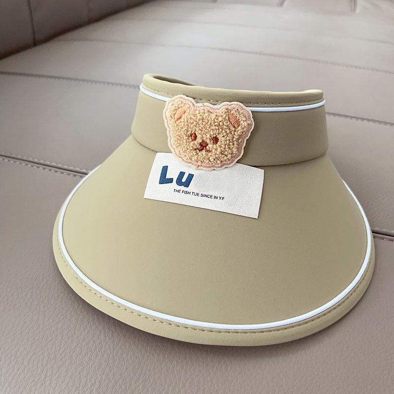 Girls' Summer Sun Protection Visor Hat: Cool and Stylish Children's Sun Hat