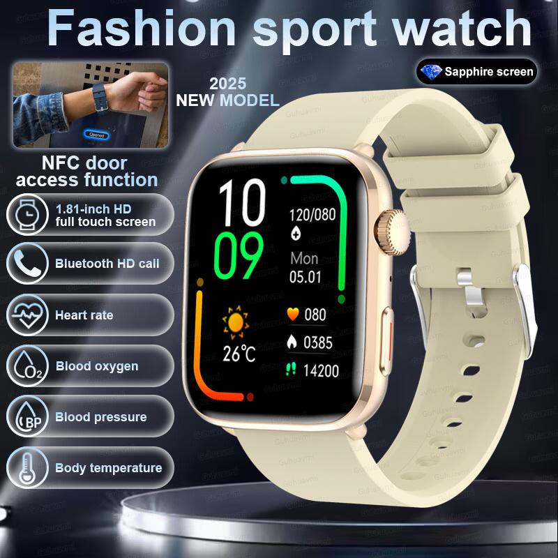 Smart Watch Dial Answer Calls Calorie Tracking 24 Hour Heart Rate AI Music Playback Bluetooth Call Men Health Smart Watches Woman Step Count