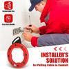 30 Meters Electrician Wire Cable Threading Device Red Electrician Cable Puller  Construction Sites
