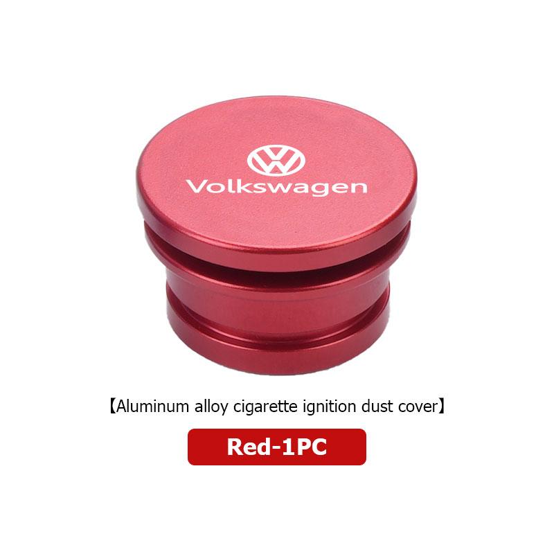 Valve Stems Caps For Volkswagen VW Car Cigarette Lighter Cover Button Protector Dust Cap Golf 4 5 6 7 Polo Jetta Sagitar Magotan