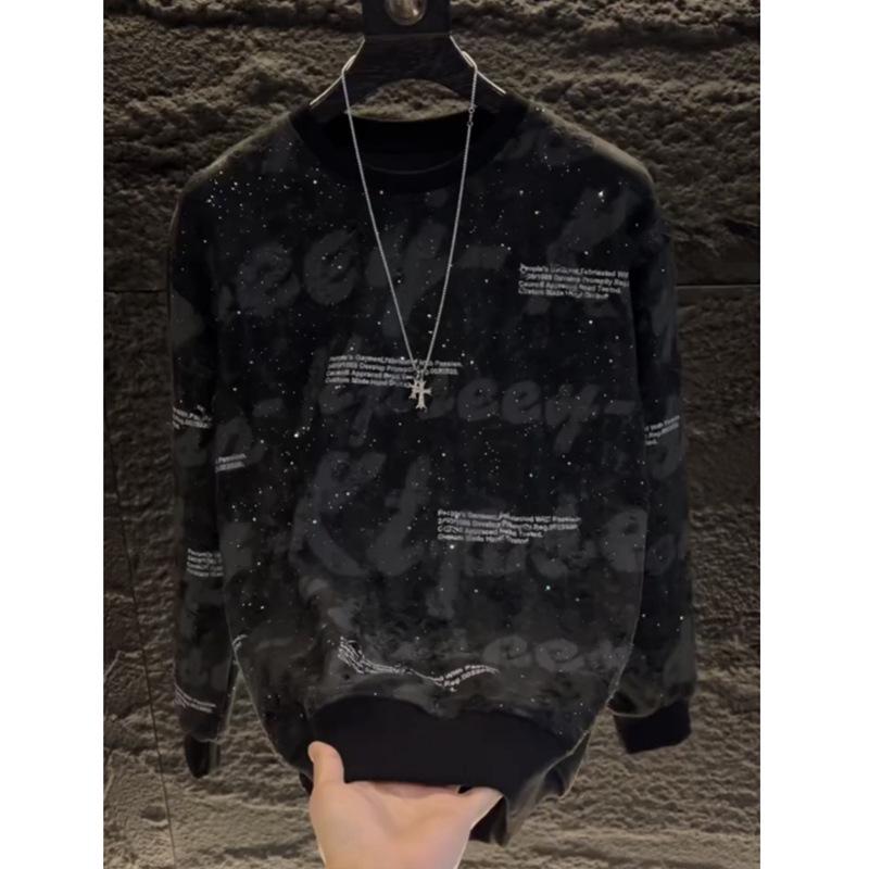 

Men s 2026 Autumn/Winter Long-Sleeve Printed Sweatshirt 2XL