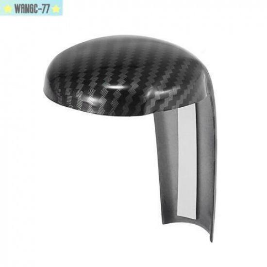 For Mazda 2 6 3 CX-3 CX-5 2015 -2018 Carbon Fiber Gear Shift Knob Trim Cover