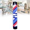 110v LED Rotating Wall Light Barber Pole Waterproof Salon Barber Pole Shop Sign Light Red,Blue and White