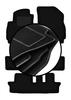 Set of Velour Floor Mats For: CHevrolet Orlando I 7-seater (2011-2015)