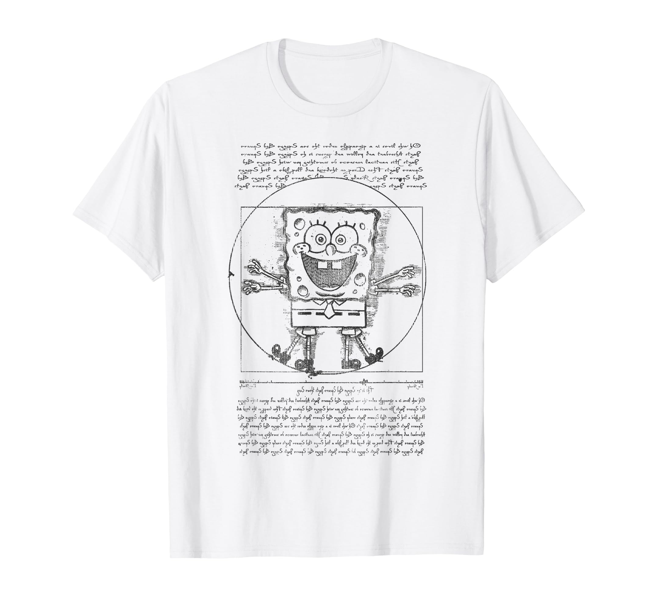 

SpongeBob Da Vinci Bob Sketch Poster T-Shirt