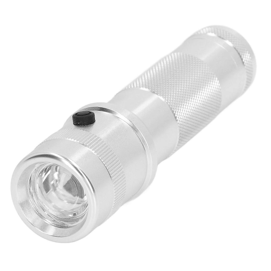 10 Color In 1 Stage Flashlight Silver RGB Color Changing LED Torch IPX4 Waterproof Multicolor Flashlight