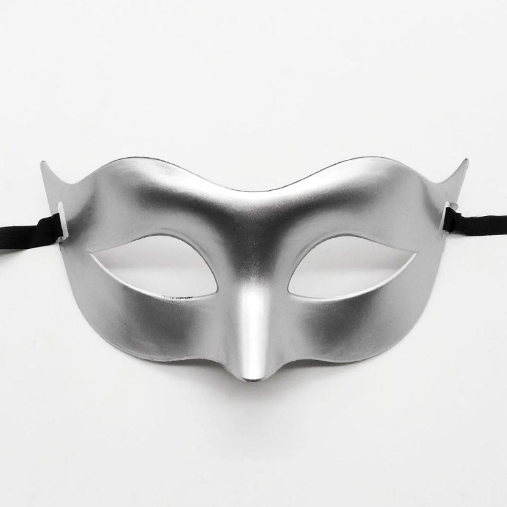 Women Men Half Face Mask Gentleman Masquerade Prom Mask Plastic Cosplay Costume Carnival Props Party Wedding Decoration