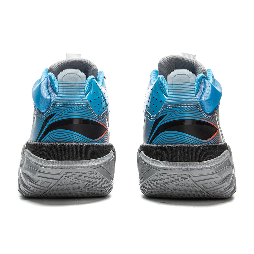 Li Ning Jiao Ao 2 High Basketball Shoes Men Sneakers Shark-Gray Black ABFU047-5