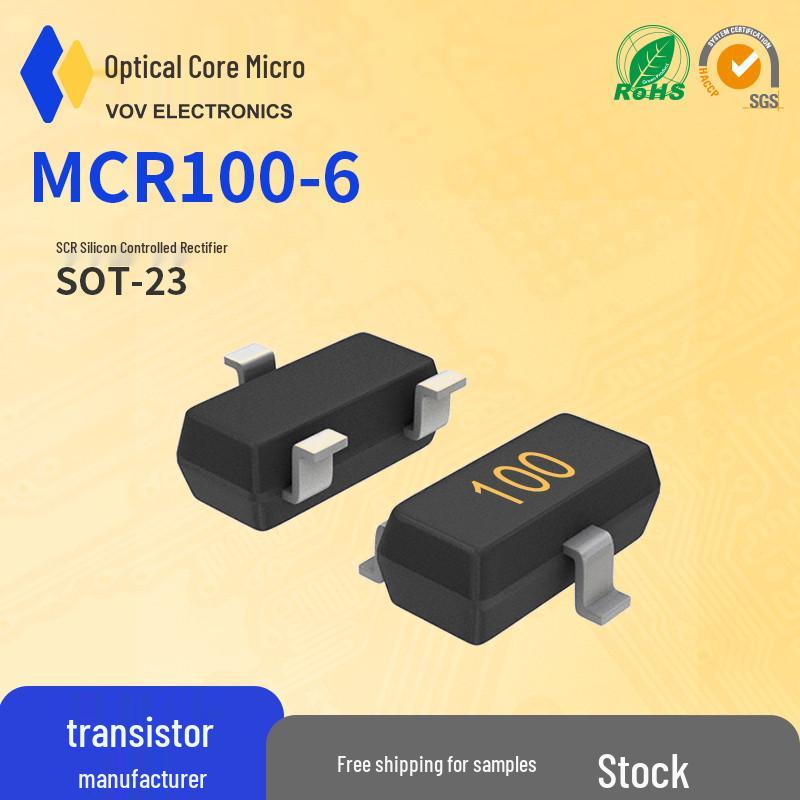 MCR100-6 400V SOT-23 Silicon Controlled Rectifier (SCR) by Guanglv Semiconductor