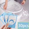 30/50 STÜCK Reise Einweg Toilettensitzbezug Wasserdicht Rutschfest Badezimmer Sitzschoner Matte Reise Essentielles Zubehör