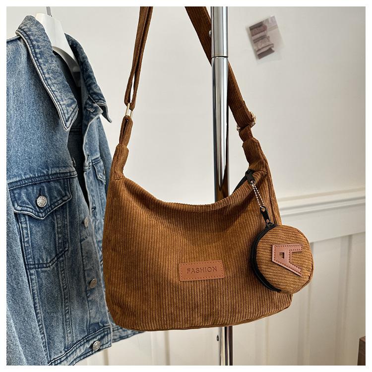 

Нишевая сумка-шоппер большой вместимости 2024 новая сумка женская мода простая сумка-тоут повседневная дорожная сумка-мессенджер темно-коричневого